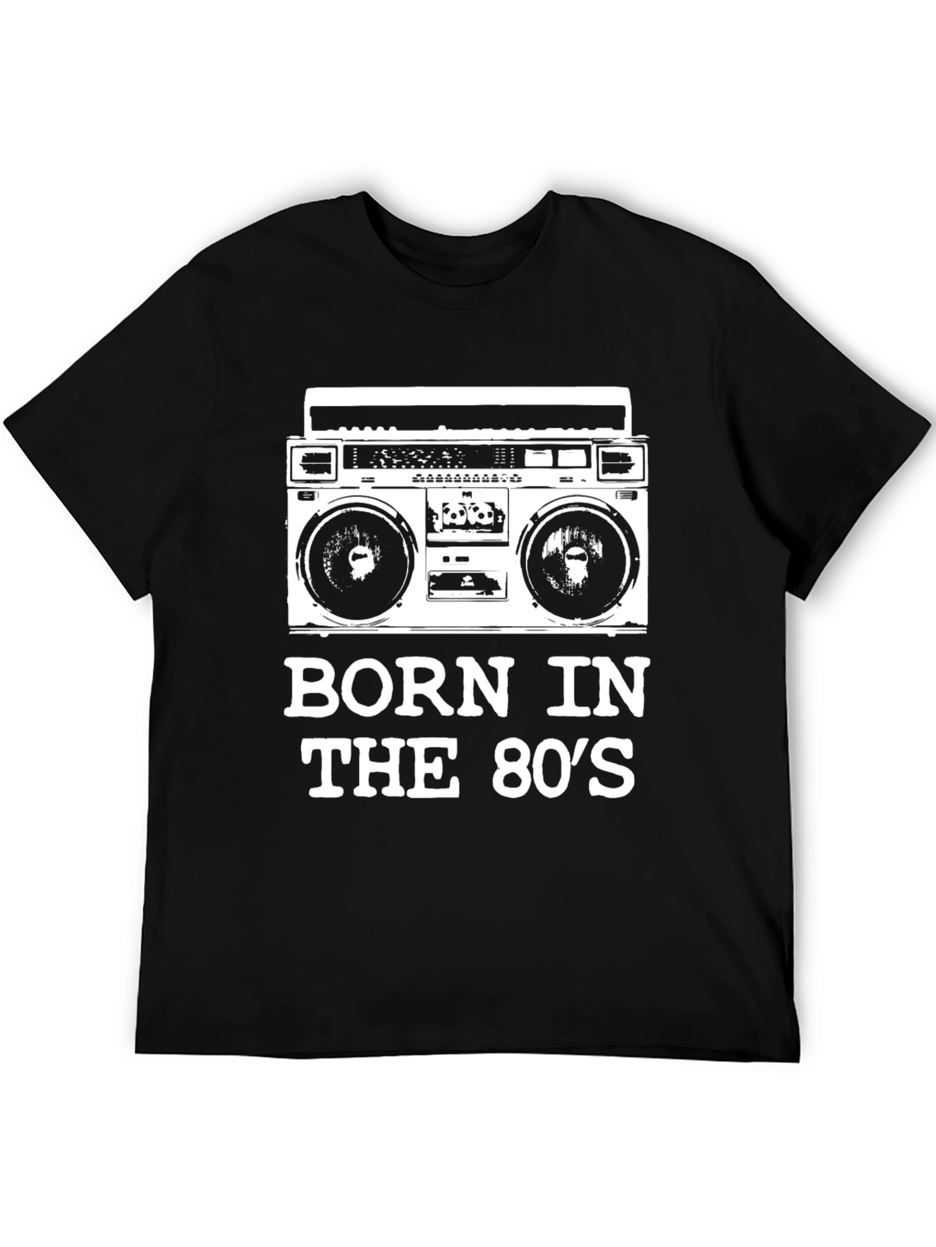 Born in the 80s Boombox T-Shirt