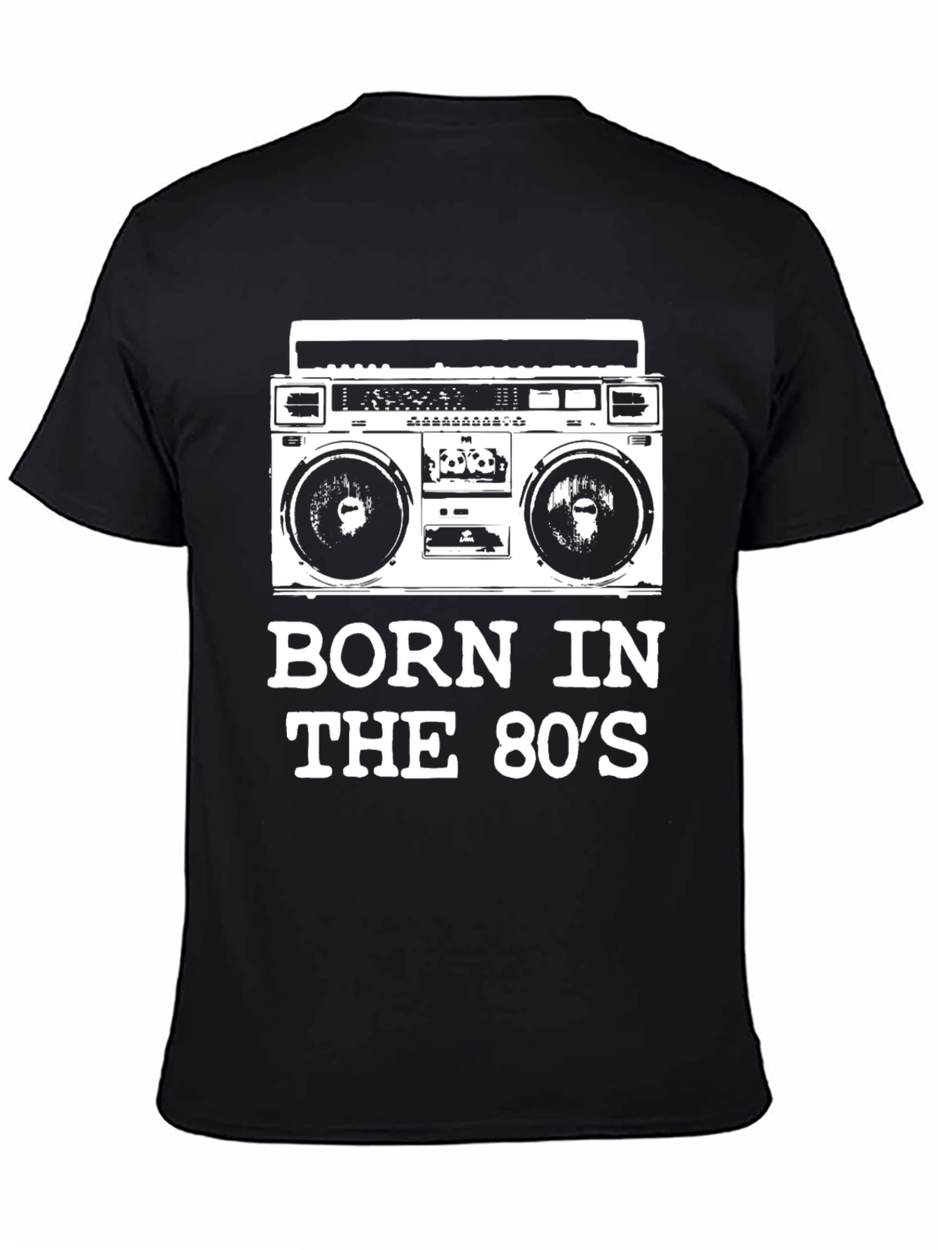 Born in the 80s Boombox T-Shirt