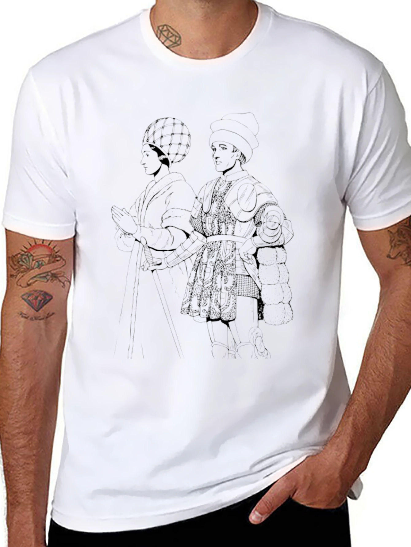Renaissance Portrait Graphic Tee
