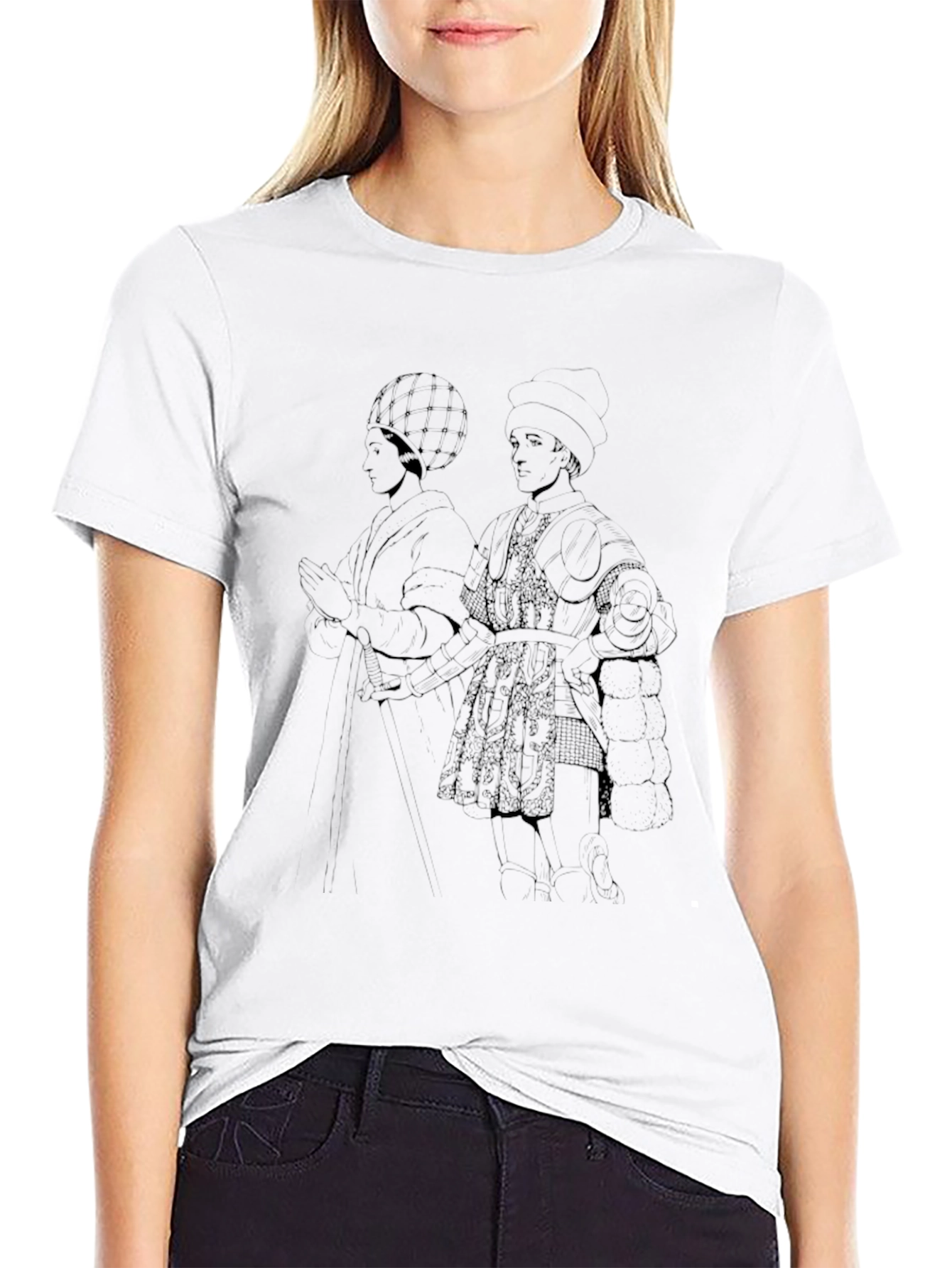 Renaissance Portrait Graphic Tee