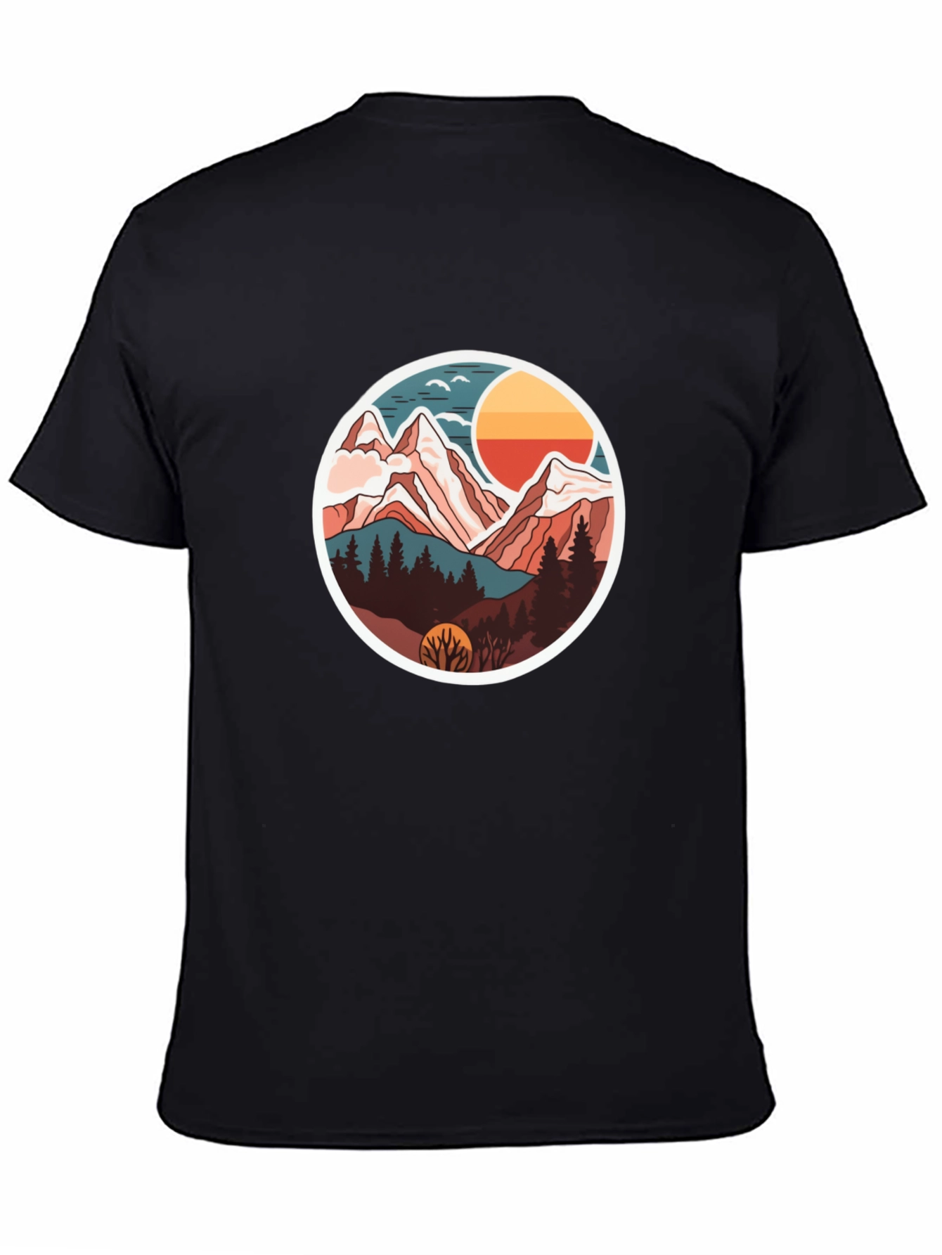 Mountain Adventure Graphic Tee - Soft Cotton Blend
