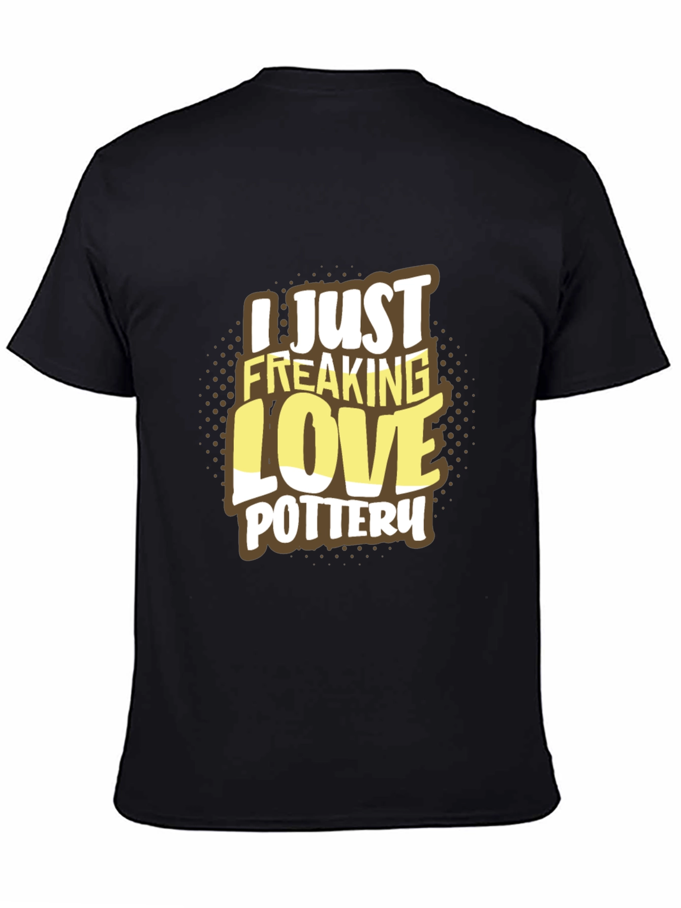 Pottery Lover Black Tee
