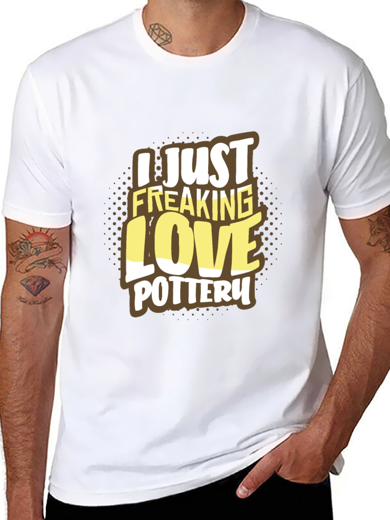 Pottery Lover Black Tee