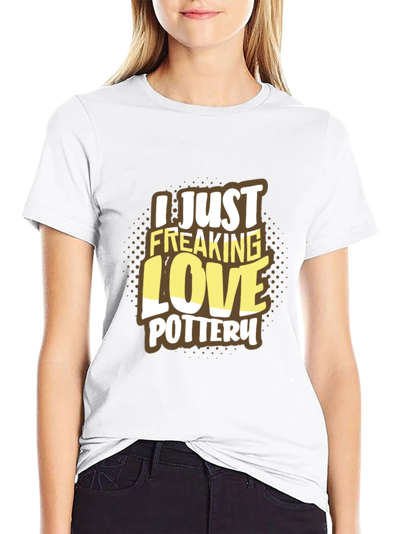 Pottery Lover Black Tee