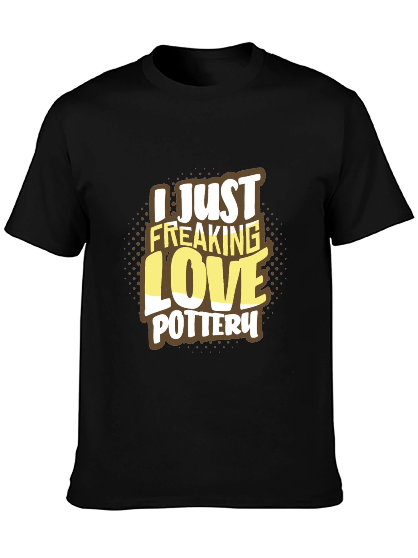 Pottery Lover Black Tee