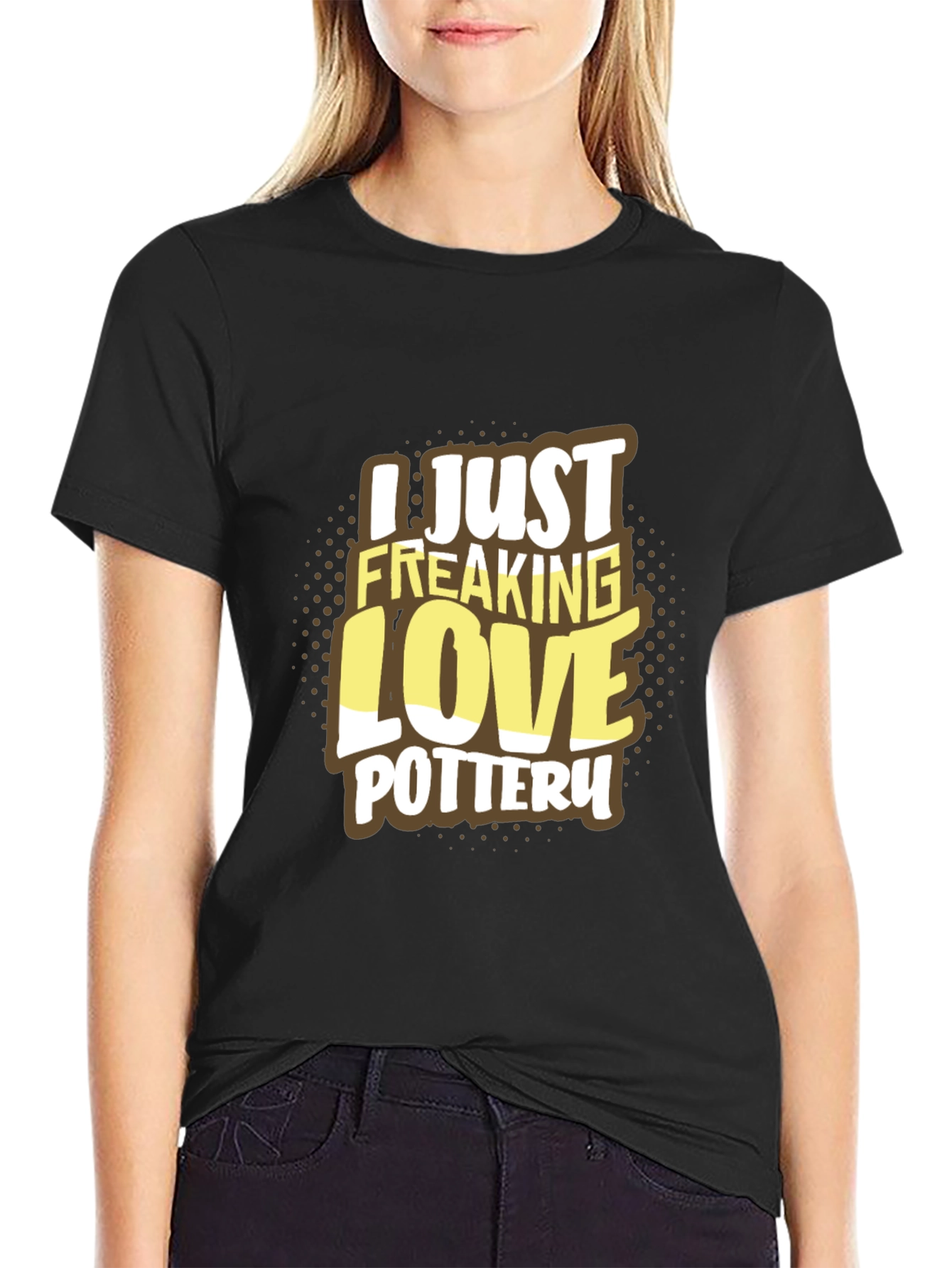 Pottery Lover Black Tee