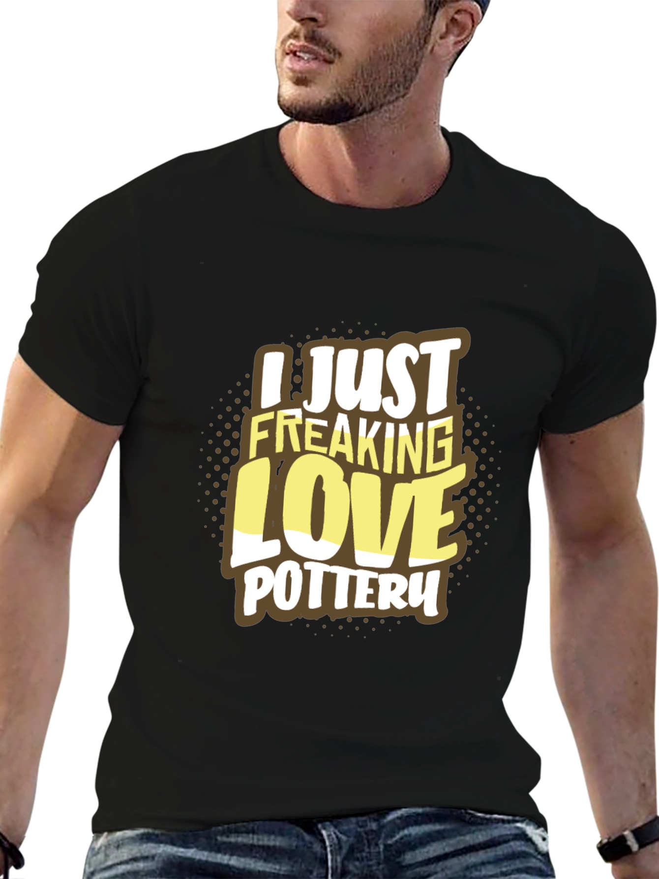 Pottery Lover Black Tee