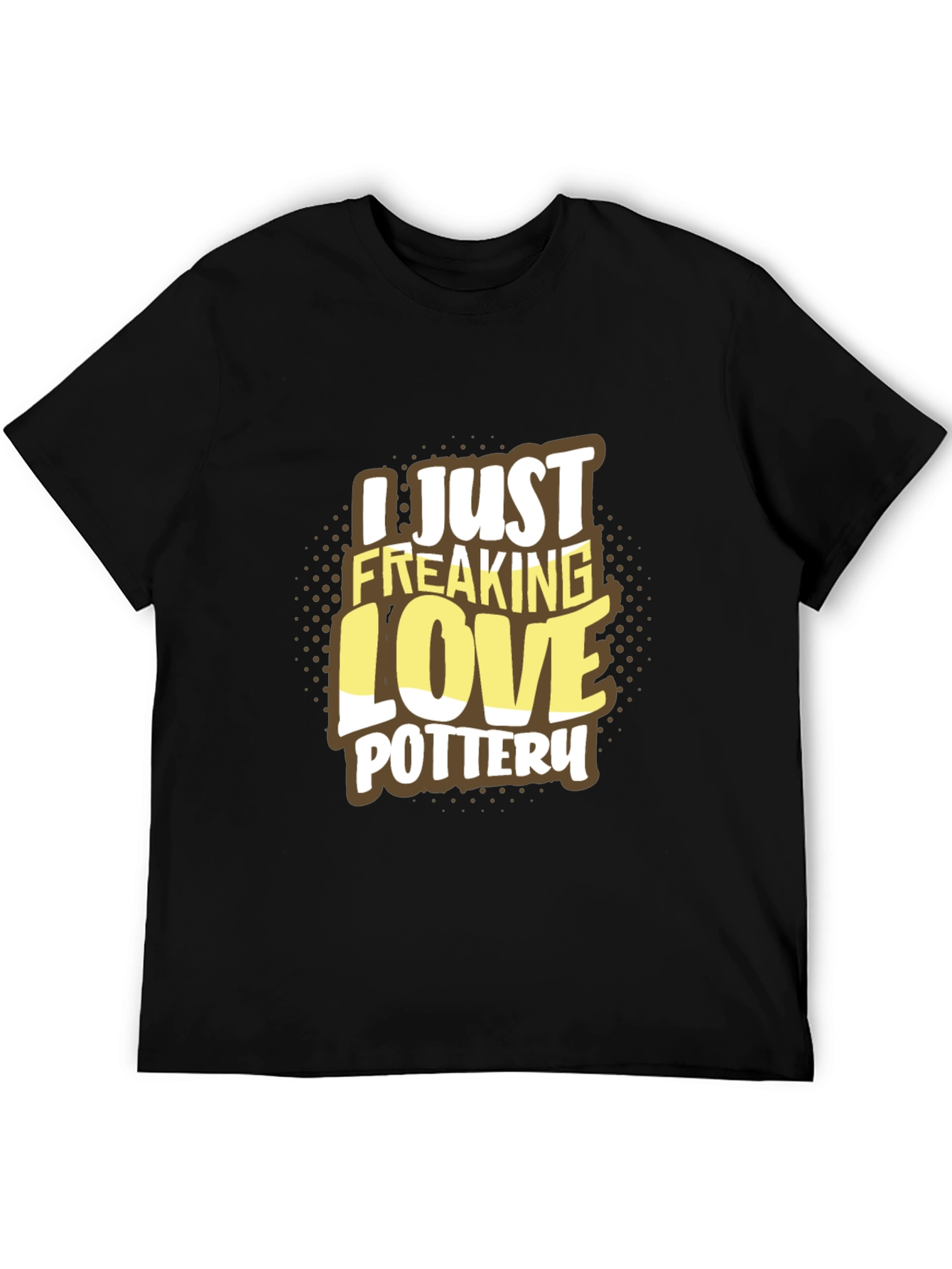 Pottery Lover Black Tee