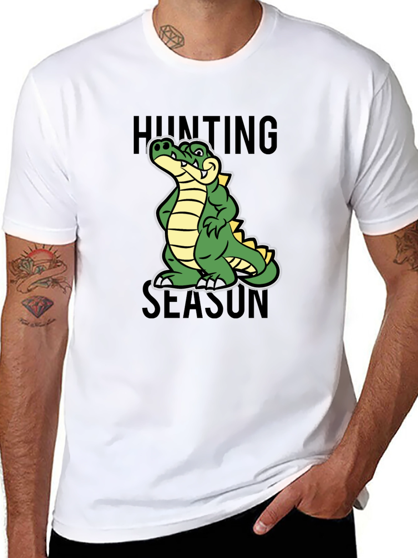 Hunting Season Alligator Graphic Tee