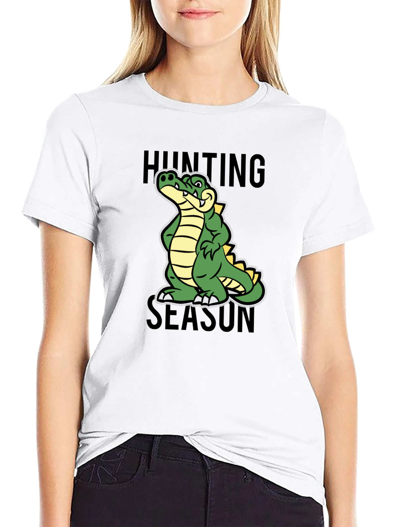 Hunting Season Alligator Graphic Tee