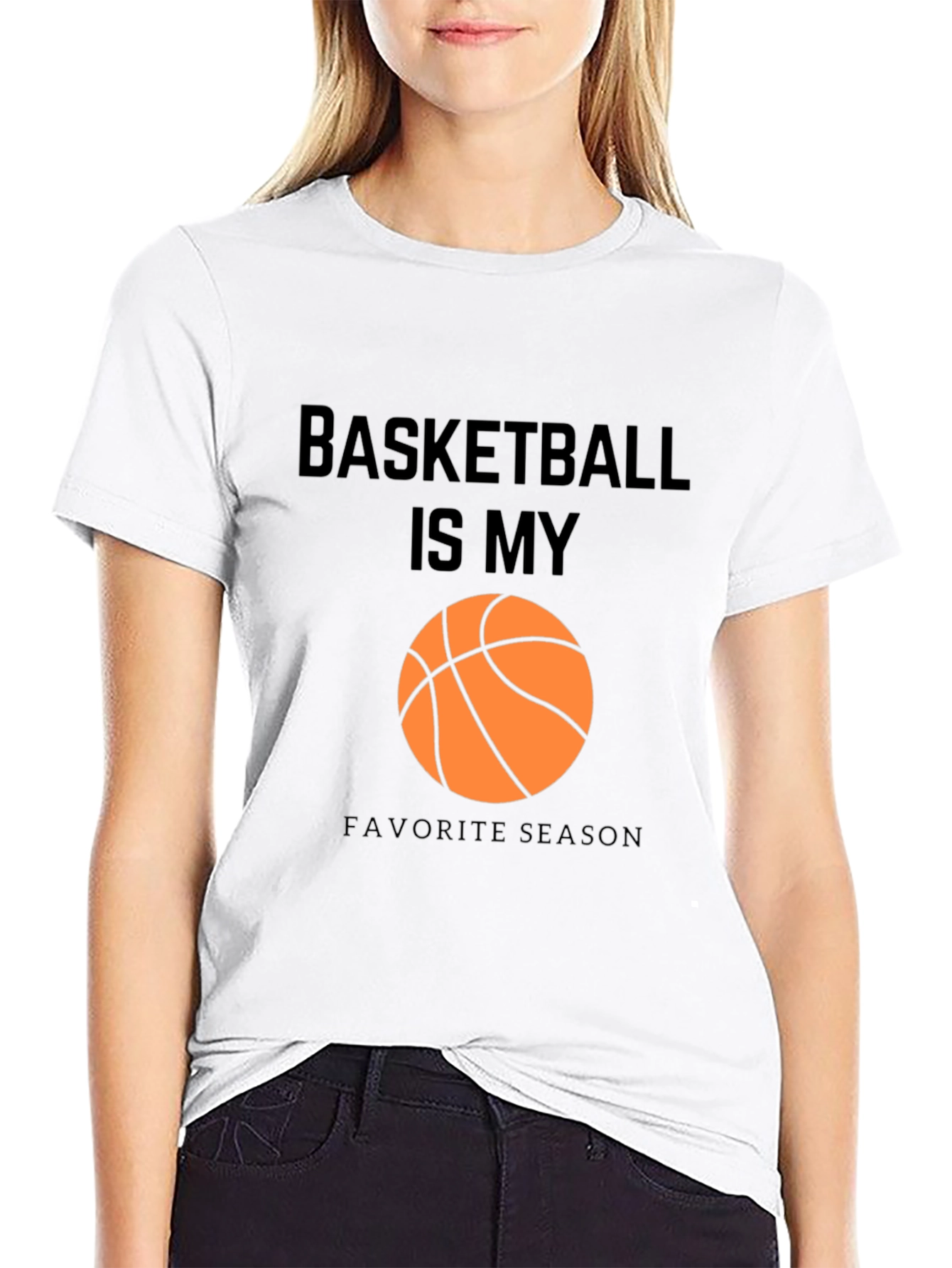 Basketball is My Favorite Season Graphic T-Shirt
