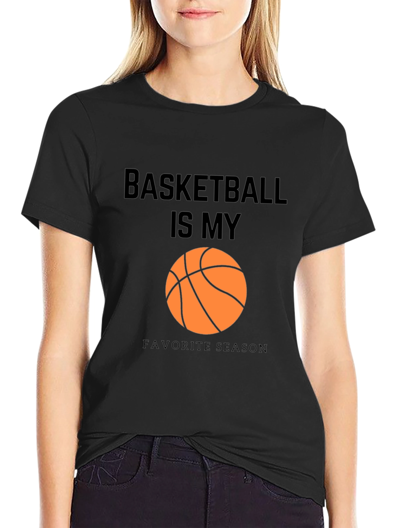 Basketball is My Favorite Season Graphic T-Shirt