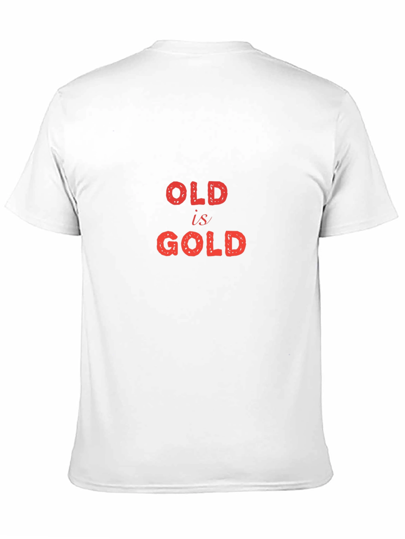 Old is Gold Graphic Tee - Stylish Black T-Shirt