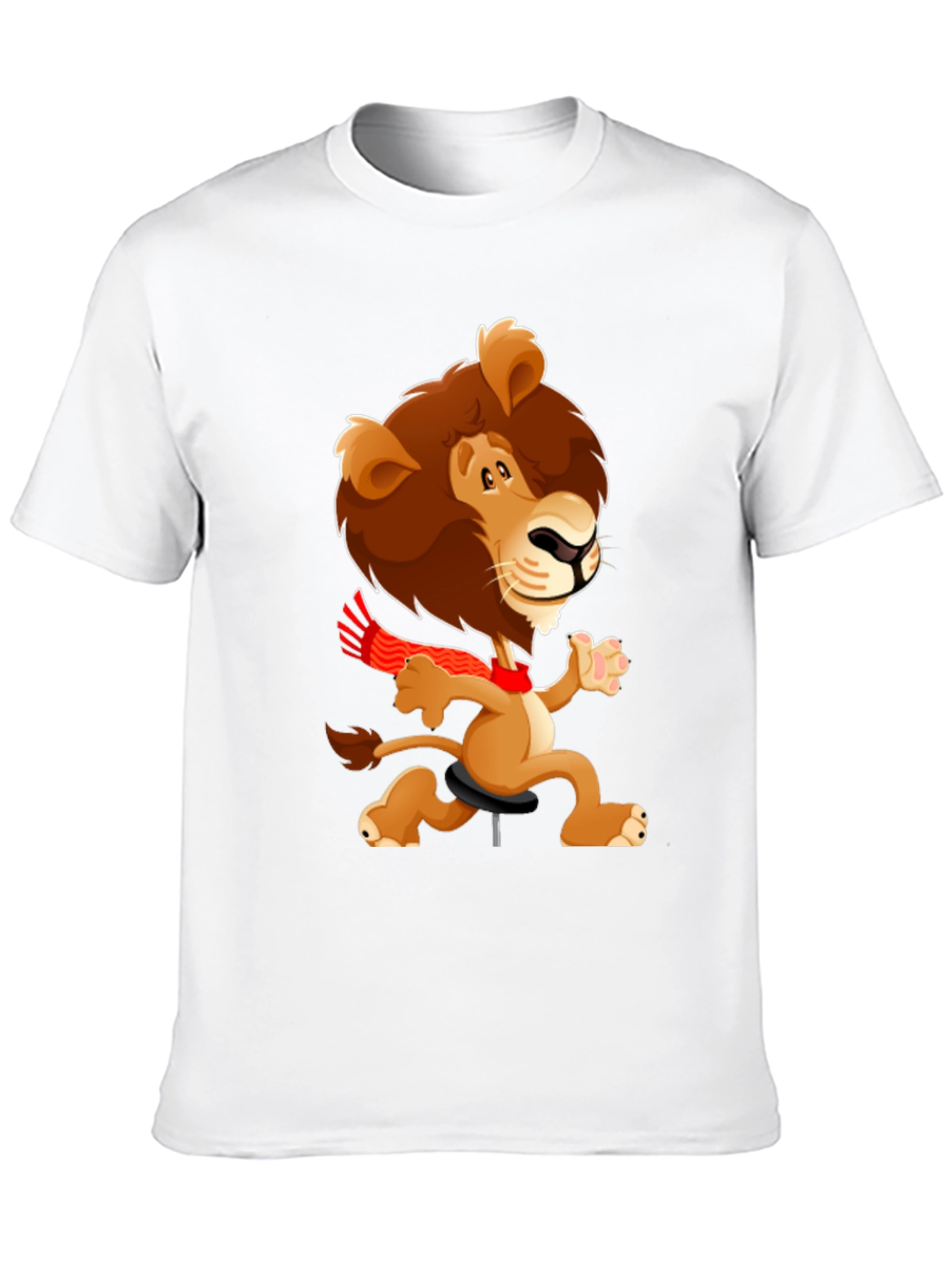 Cartoon Lion T-Shirt - Fun & Unique Design