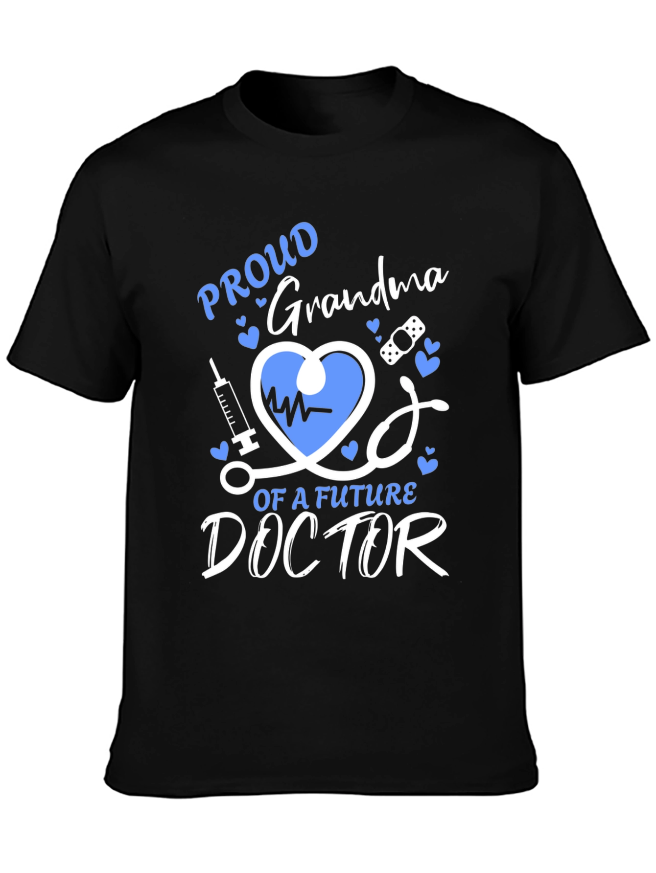 Proud Grandma Future Doctor Graphic Tee