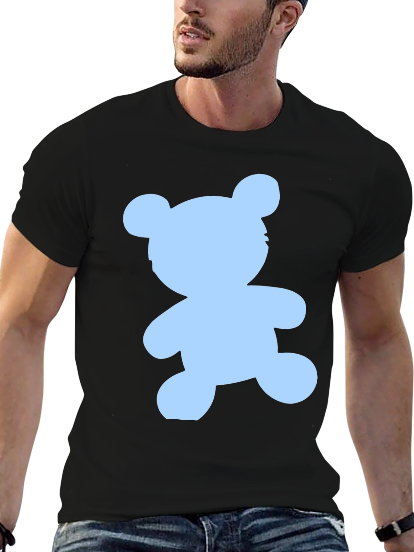 Teddy Bear Graphic Tee - Casual Comfort