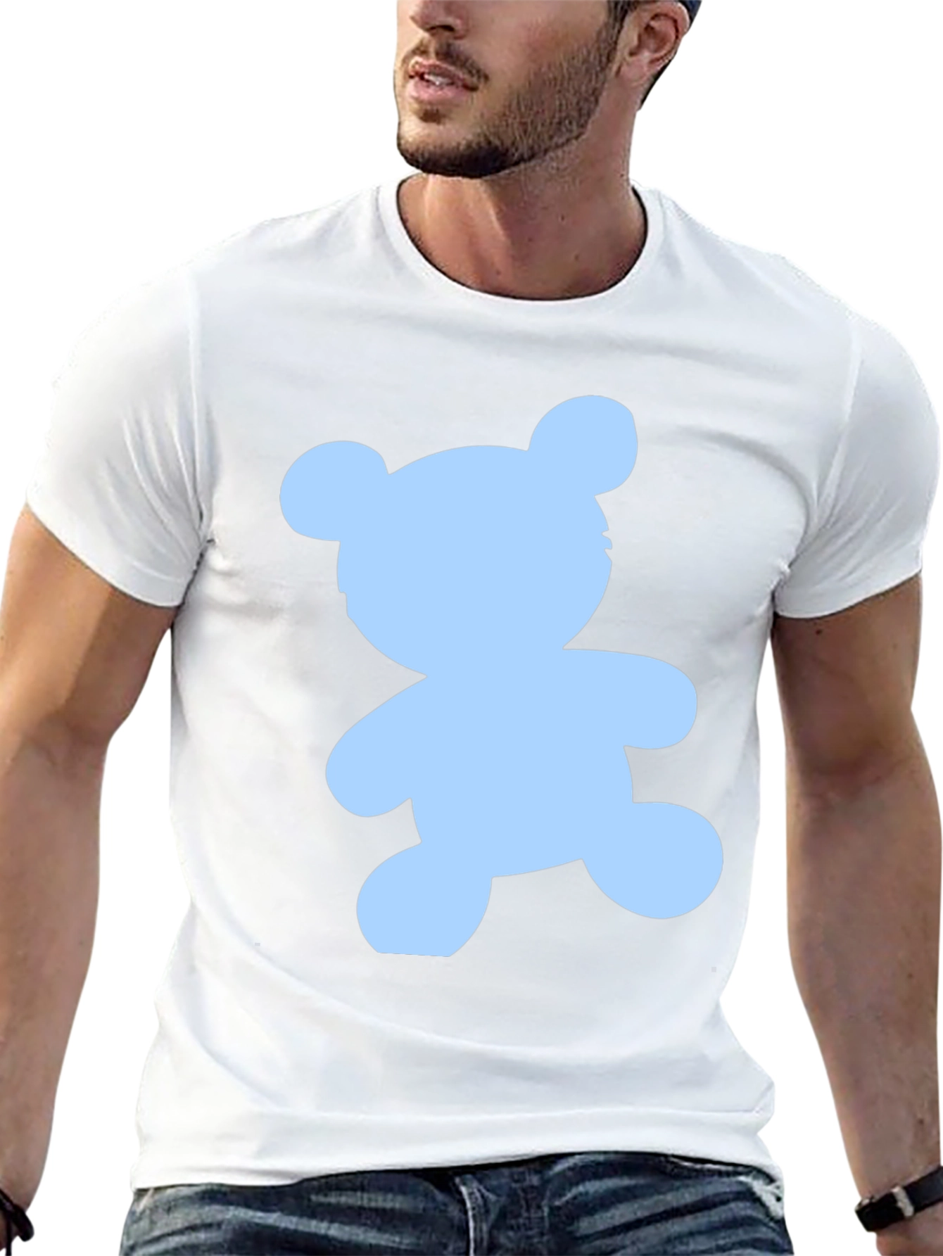 Teddy Bear Graphic Tee - Casual Comfort