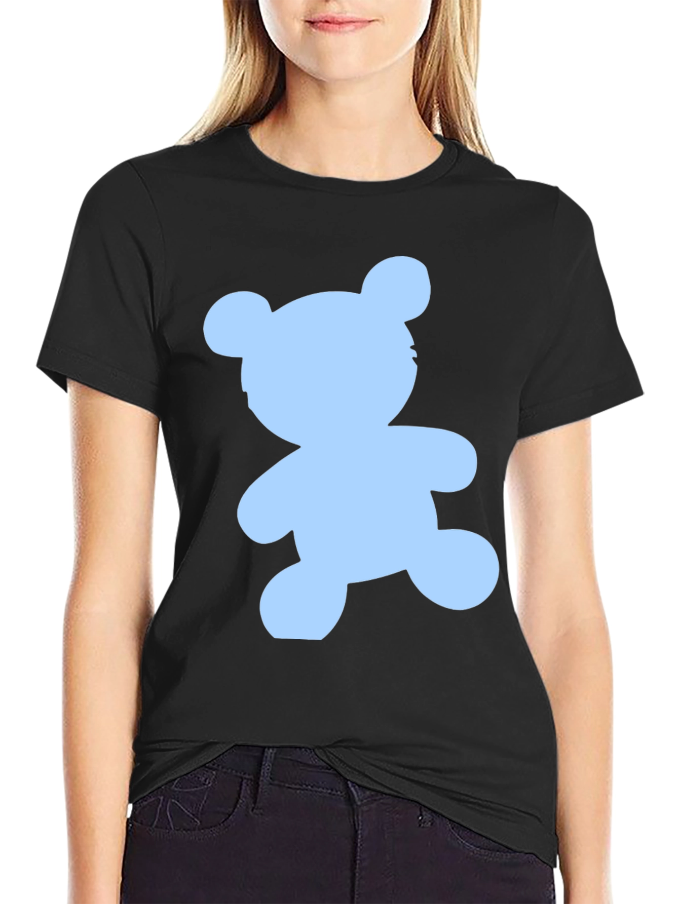 Teddy Bear Graphic Tee - Casual Comfort