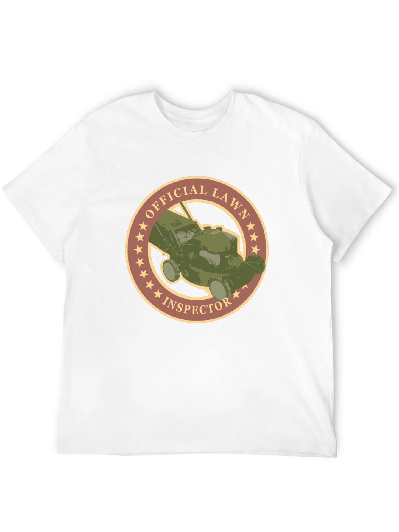 Official Lawn Inspector Graphic Tee - Premium Quality