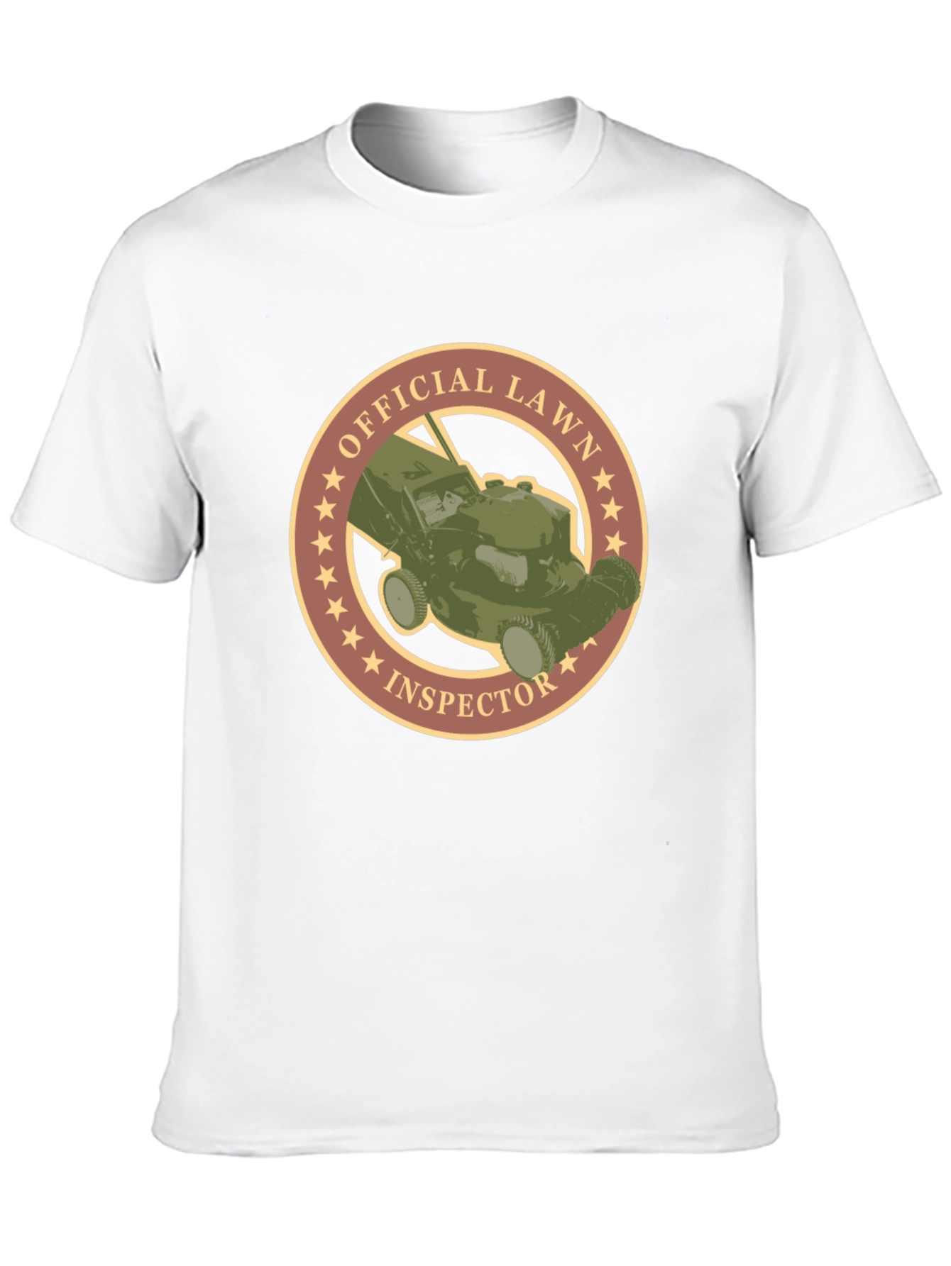 Official Lawn Inspector Graphic Tee - Premium Quality