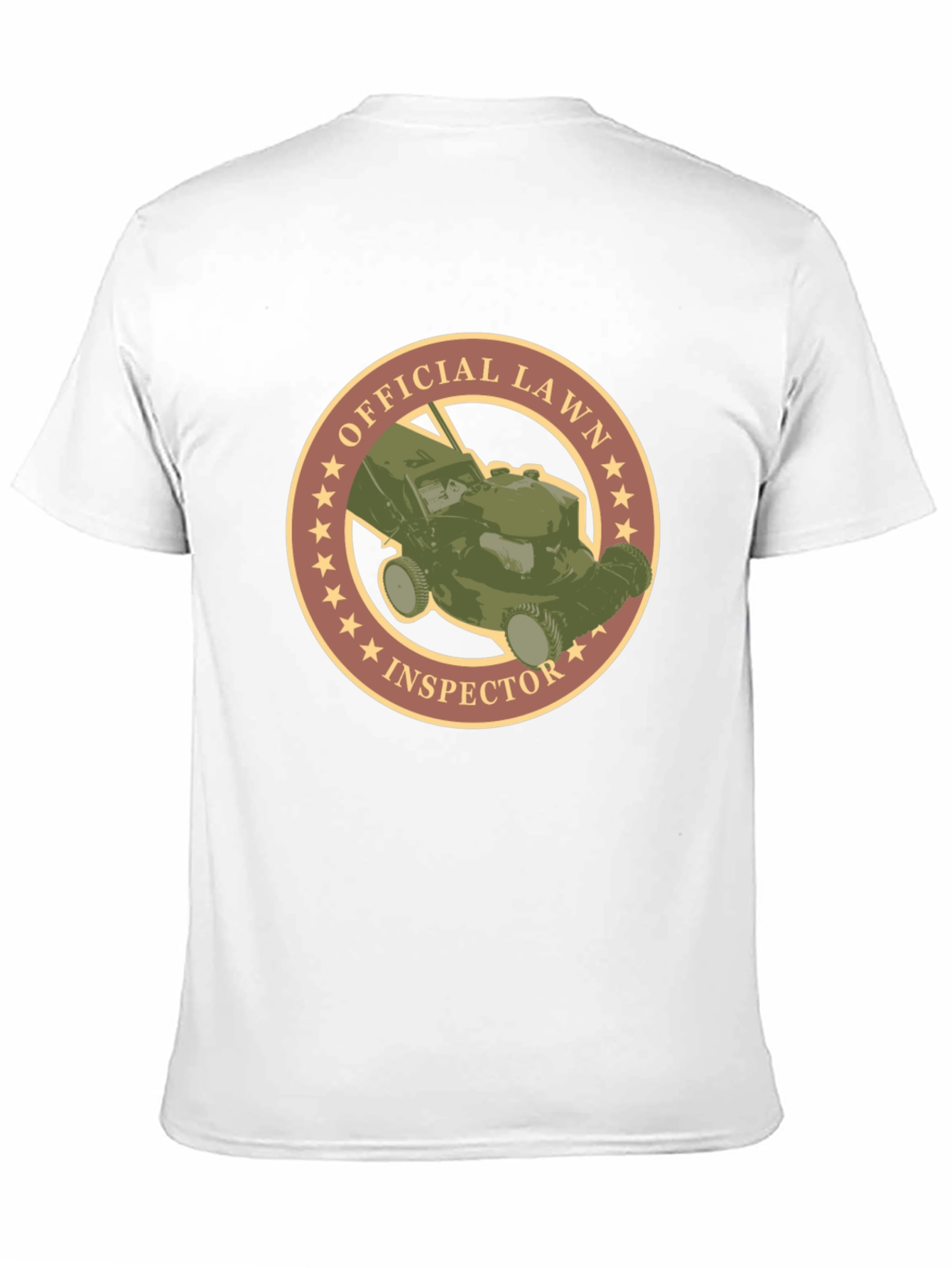 Official Lawn Inspector Graphic Tee - Premium Quality