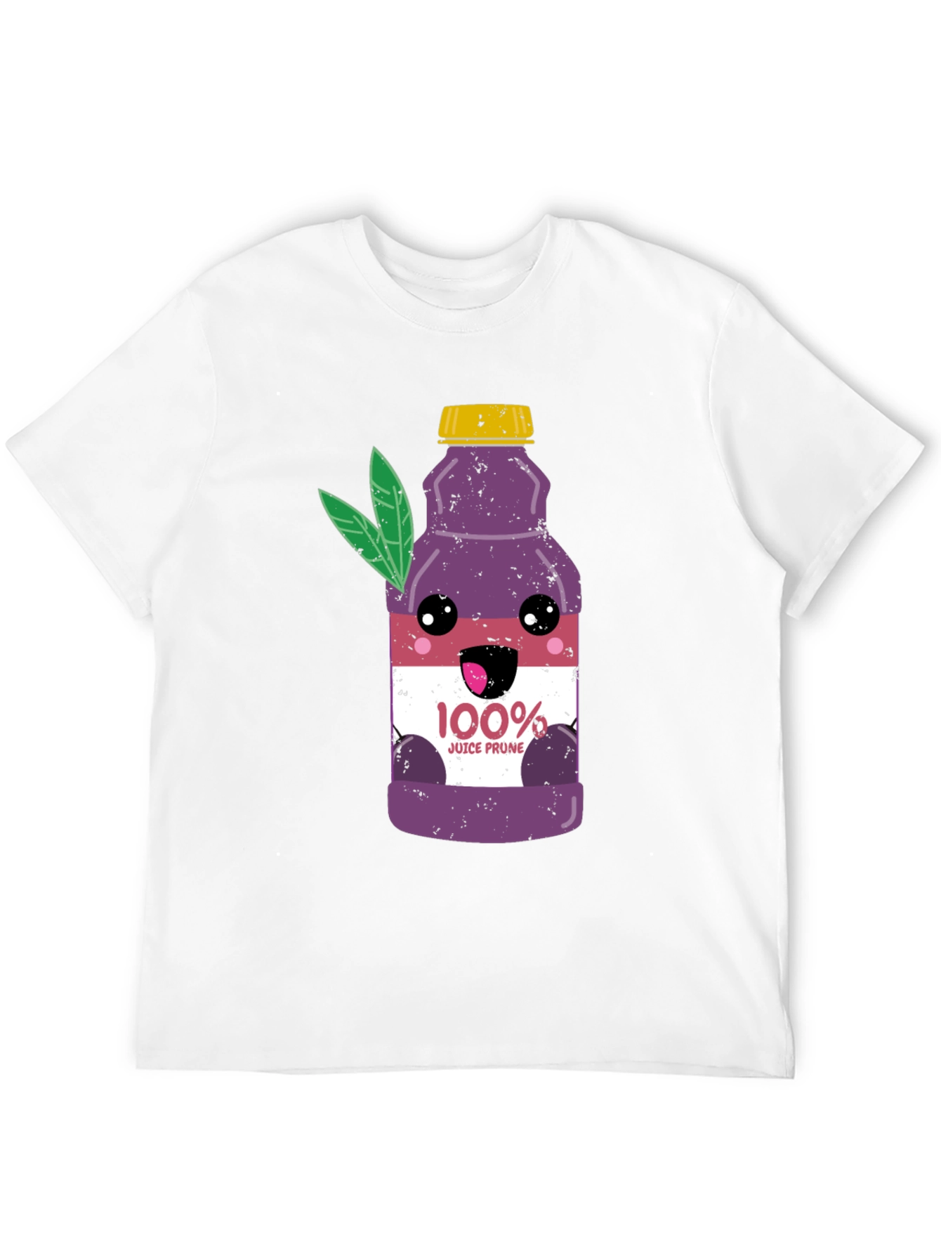Prune Juice Graphic Tee - Funny Cartoon Shirt