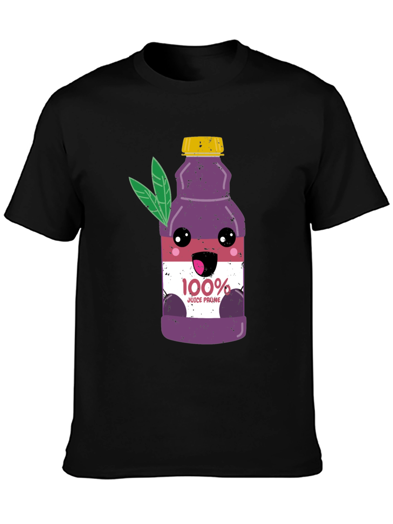 Prune Juice Graphic Tee - Funny Cartoon Shirt