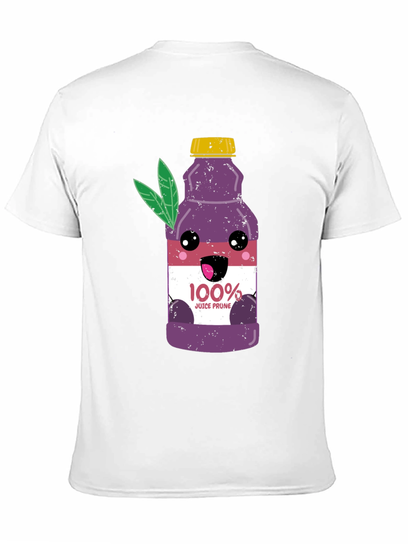 Prune Juice Graphic Tee - Funny Cartoon Shirt