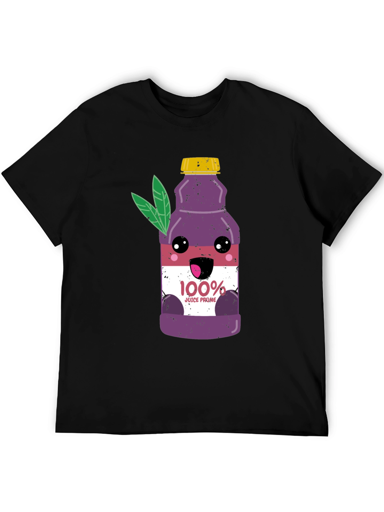 Prune Juice Graphic Tee - Funny Cartoon Shirt