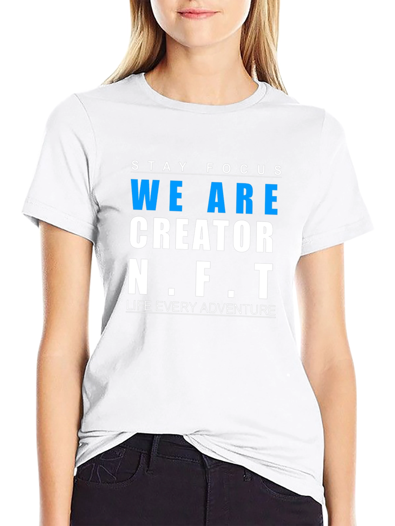 Stay Focused Creator NFT Graphic Tee