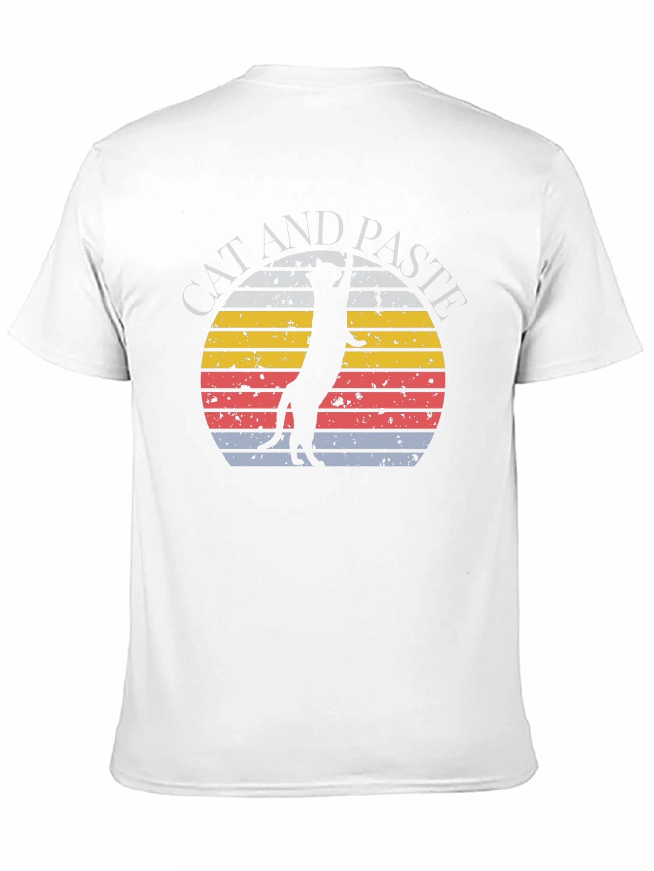 Retro Meerkat Graphic Tee -  Unique Sunset Design