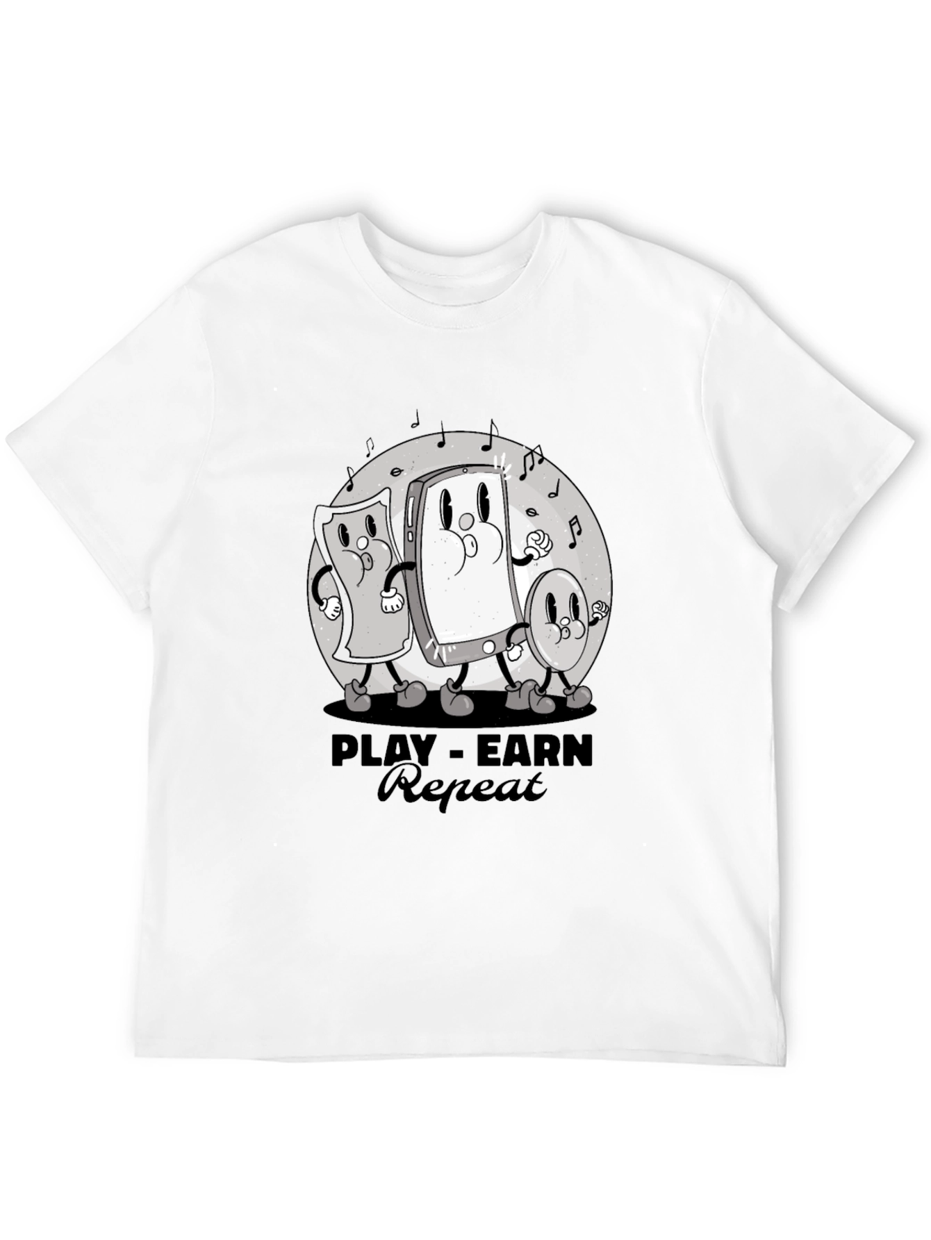 Play-Earn-Repeat Graphic Tee
