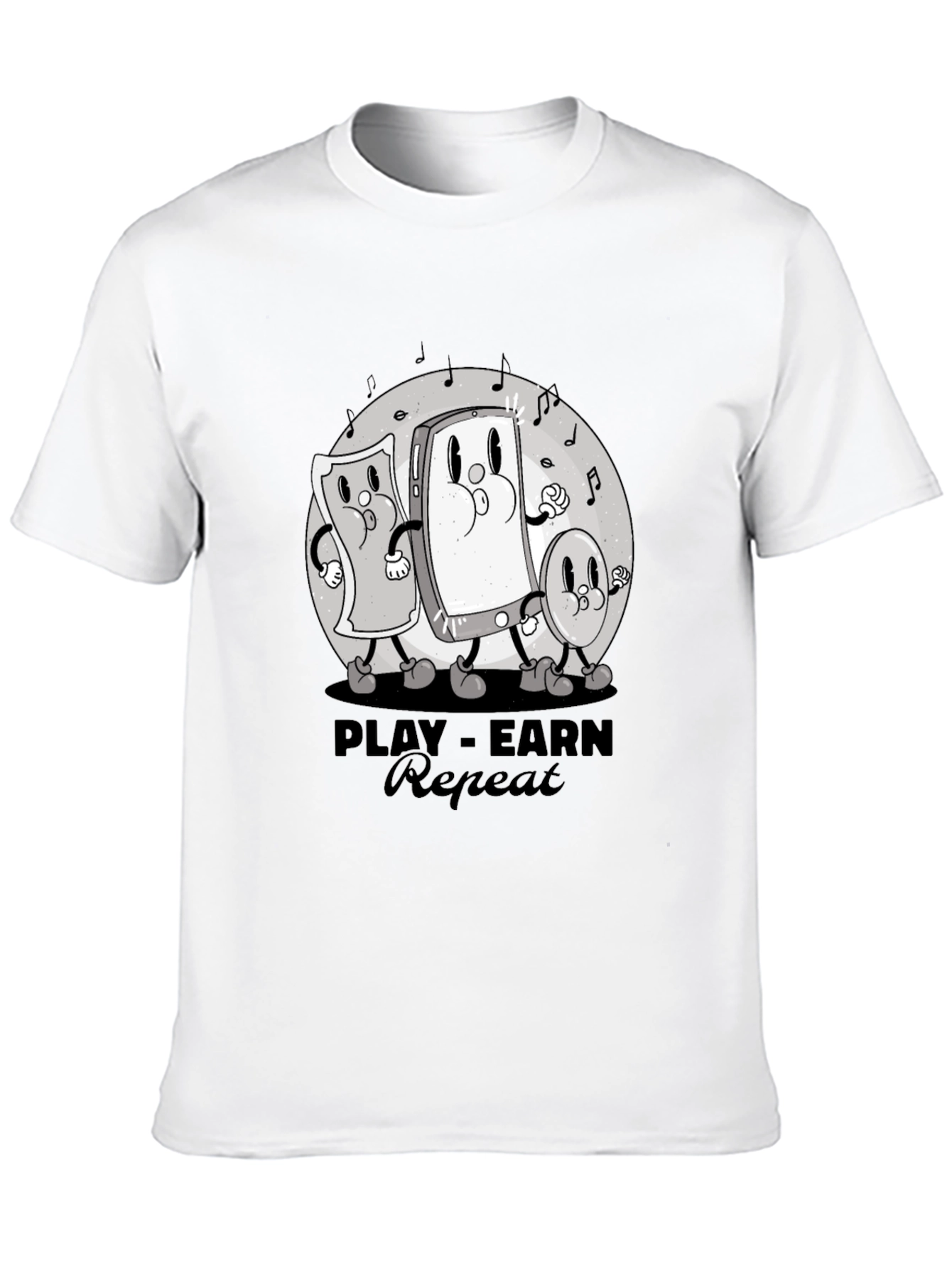Play-Earn-Repeat Graphic Tee