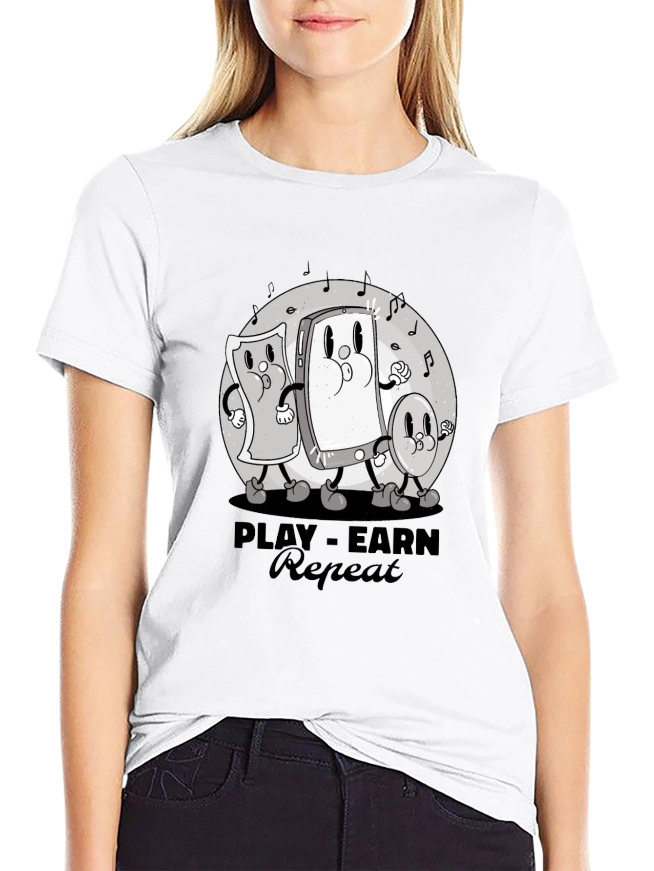Play-Earn-Repeat Graphic Tee