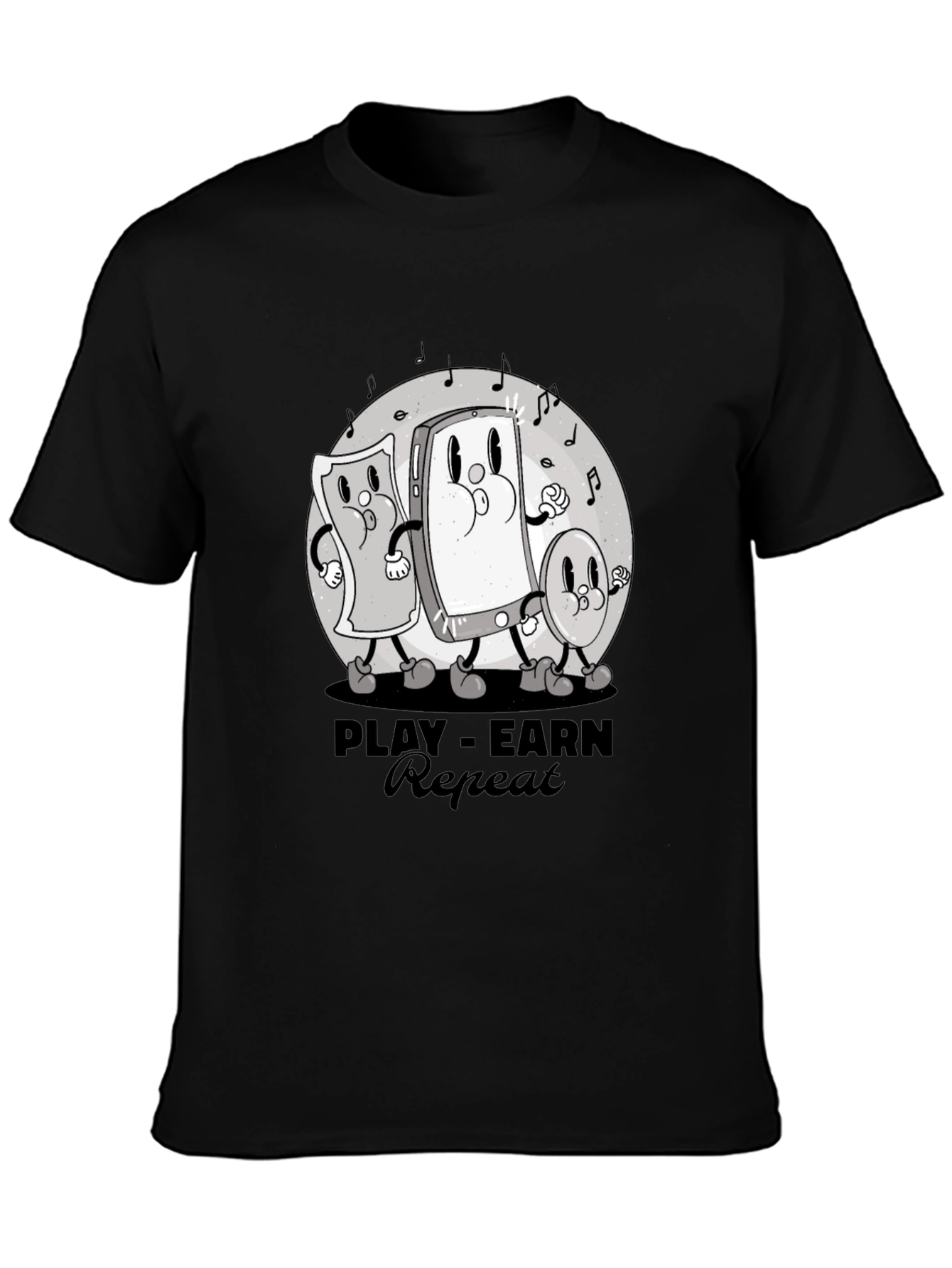 Play-Earn-Repeat Graphic Tee