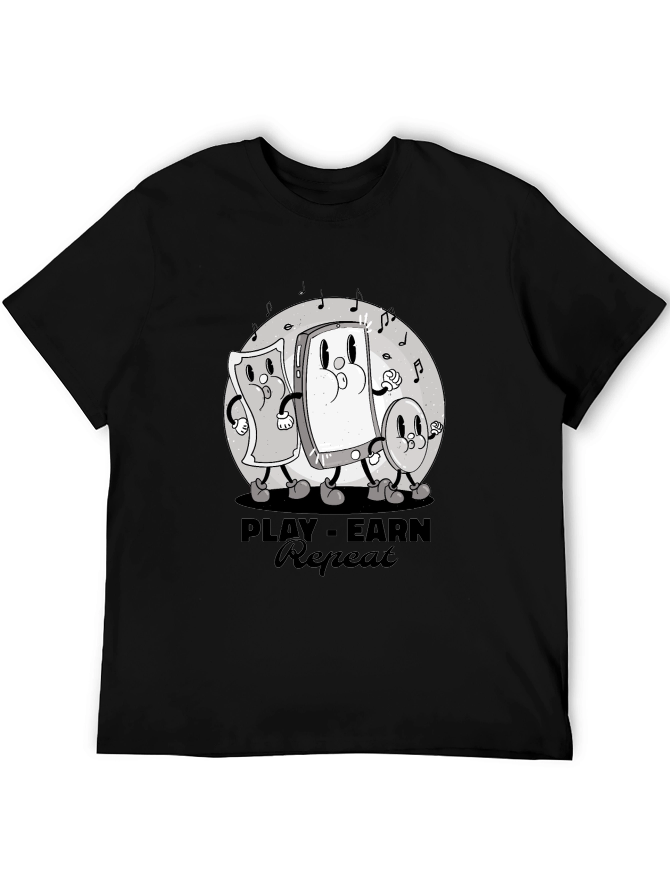 Play-Earn-Repeat Graphic Tee