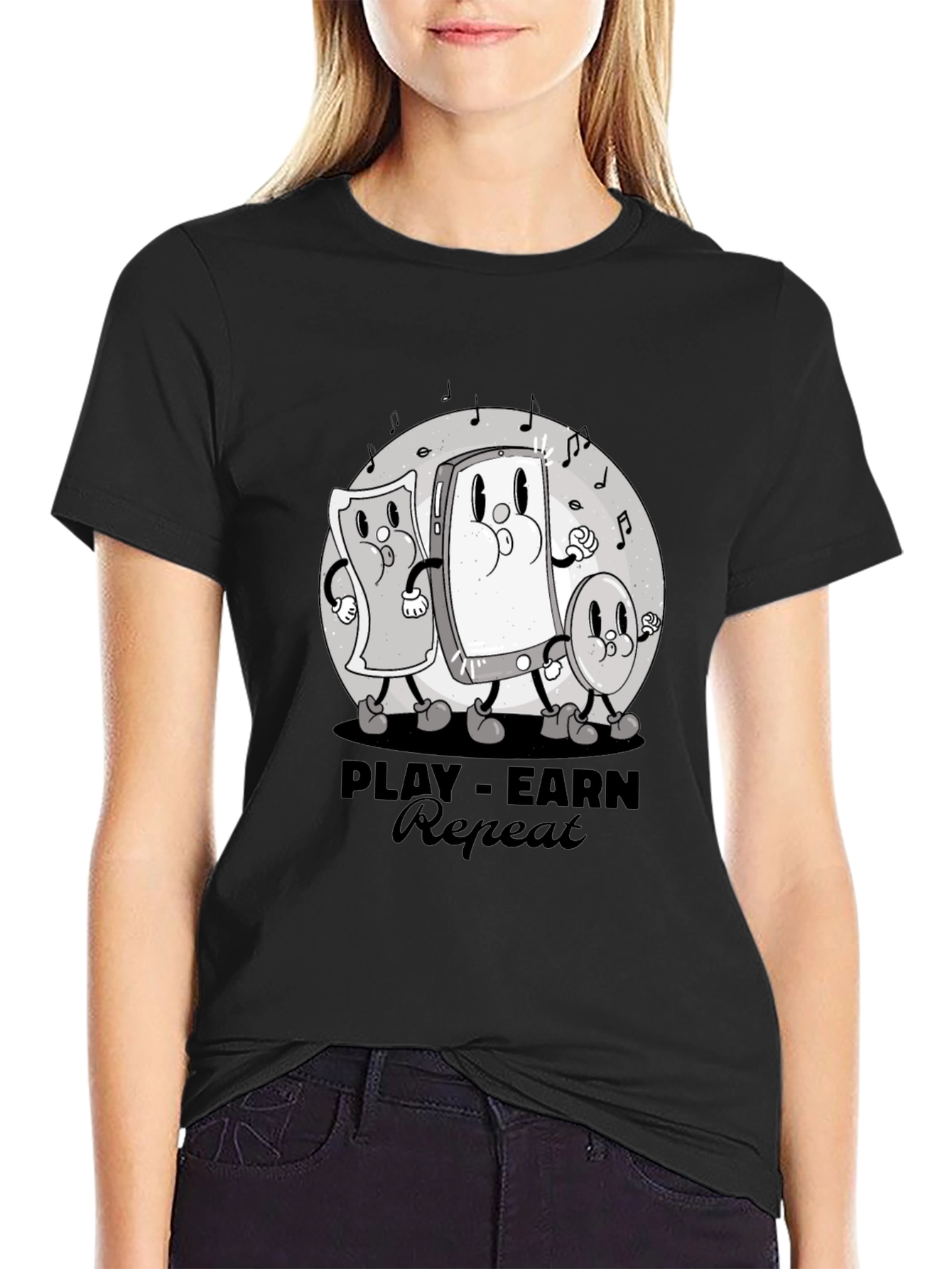 Play-Earn-Repeat Graphic Tee