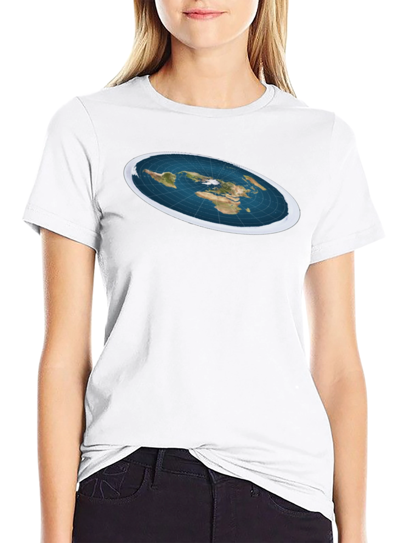 Flat Earth T-Shirt - Conspiracy Theory Tee