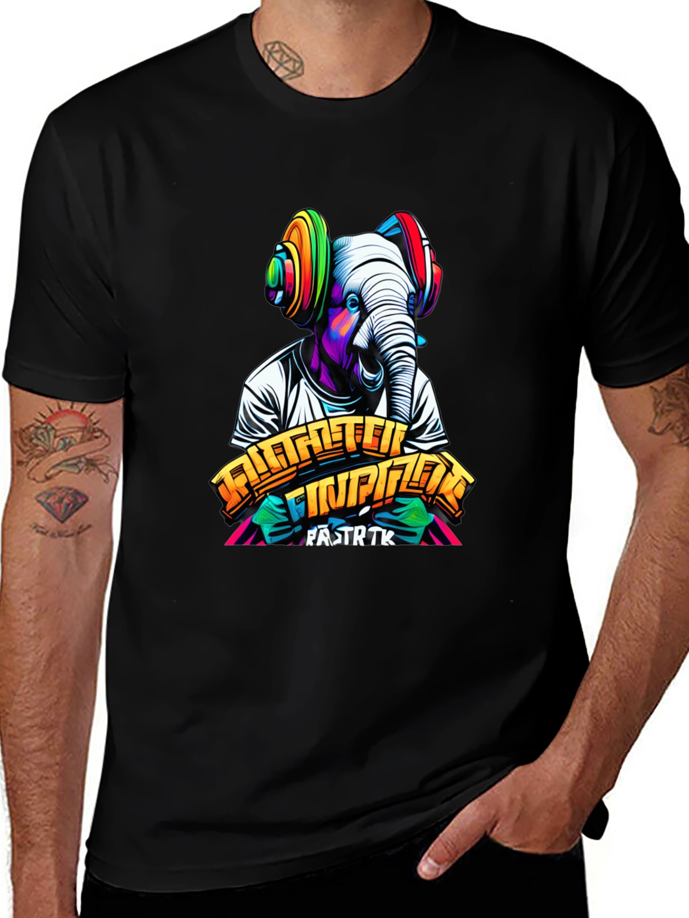 Digital Empire Elephant Graphic Tee