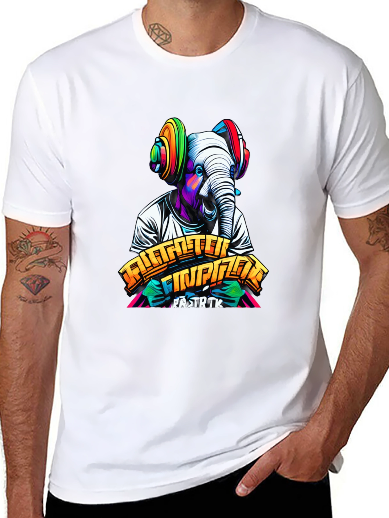 Digital Empire Elephant Graphic Tee