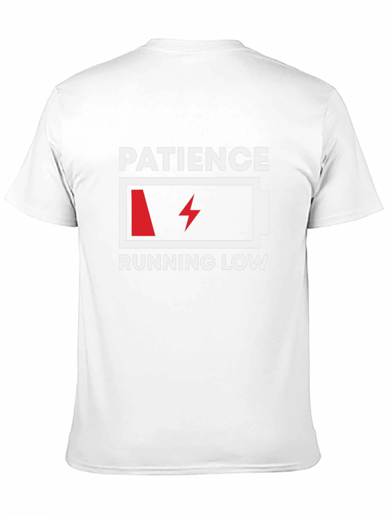 Patience Running Low Funny T-Shirt