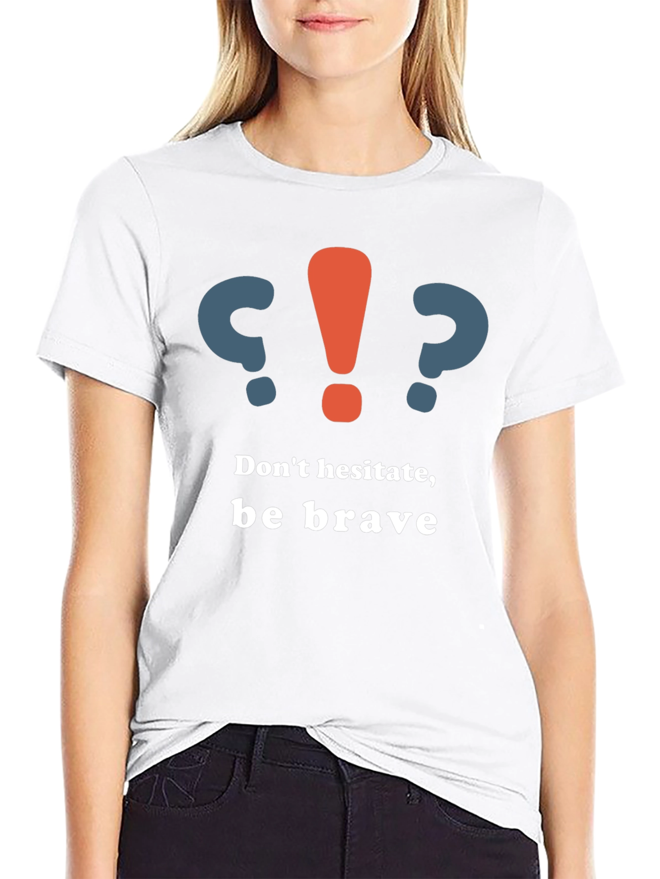 Be Brave Graphic Tee - Motivational T-Shirt