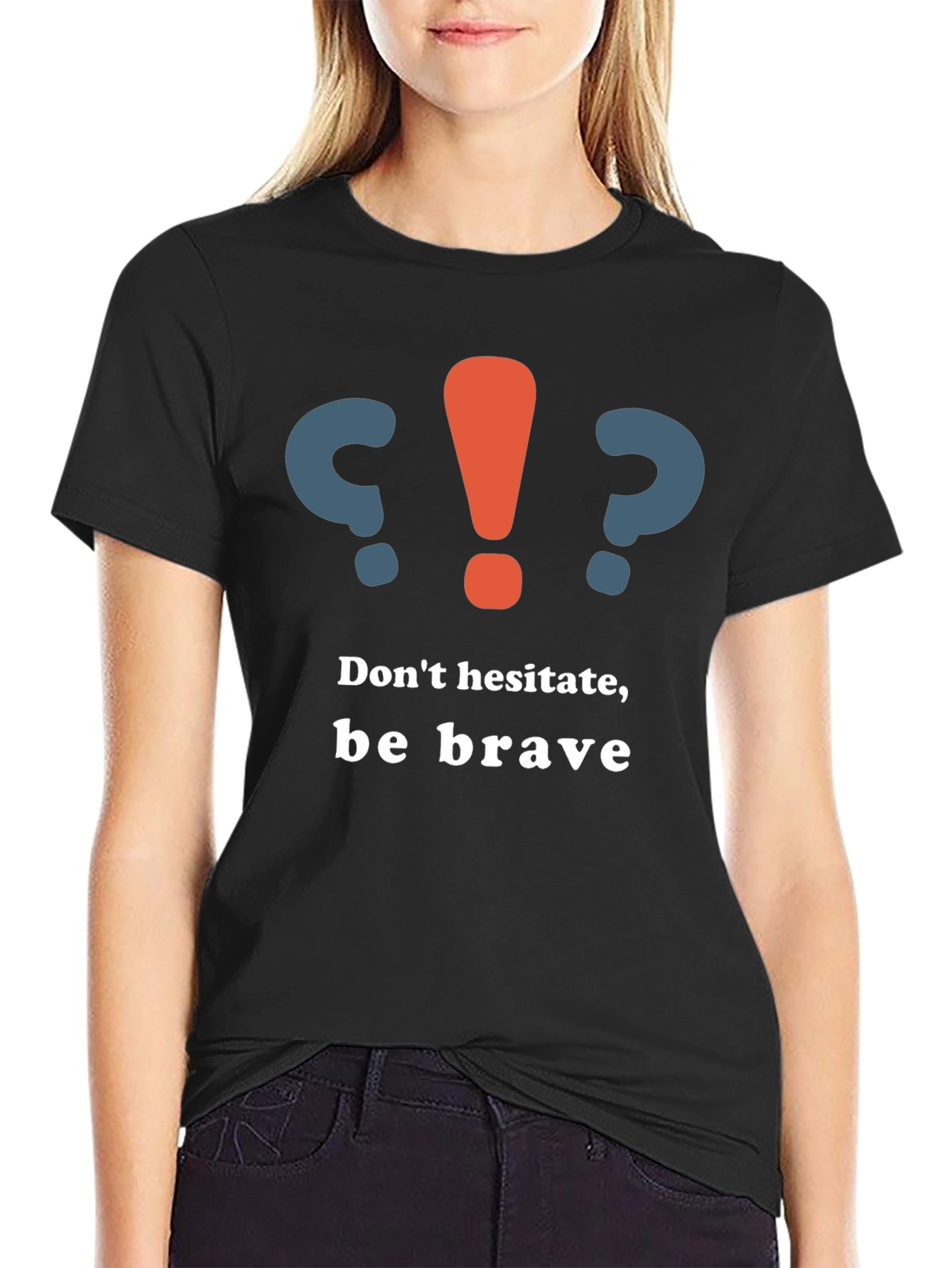Be Brave Graphic Tee - Motivational T-Shirt