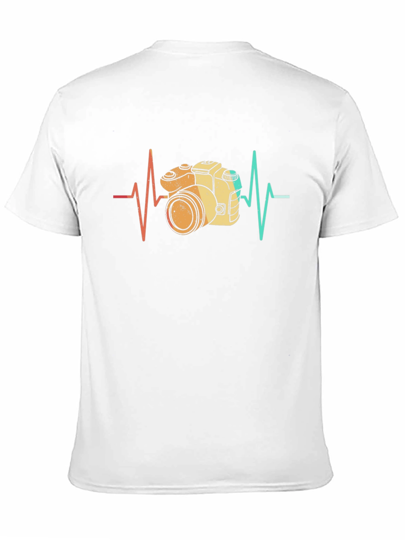 Photographer Heartbeat Graphic T-Shirt