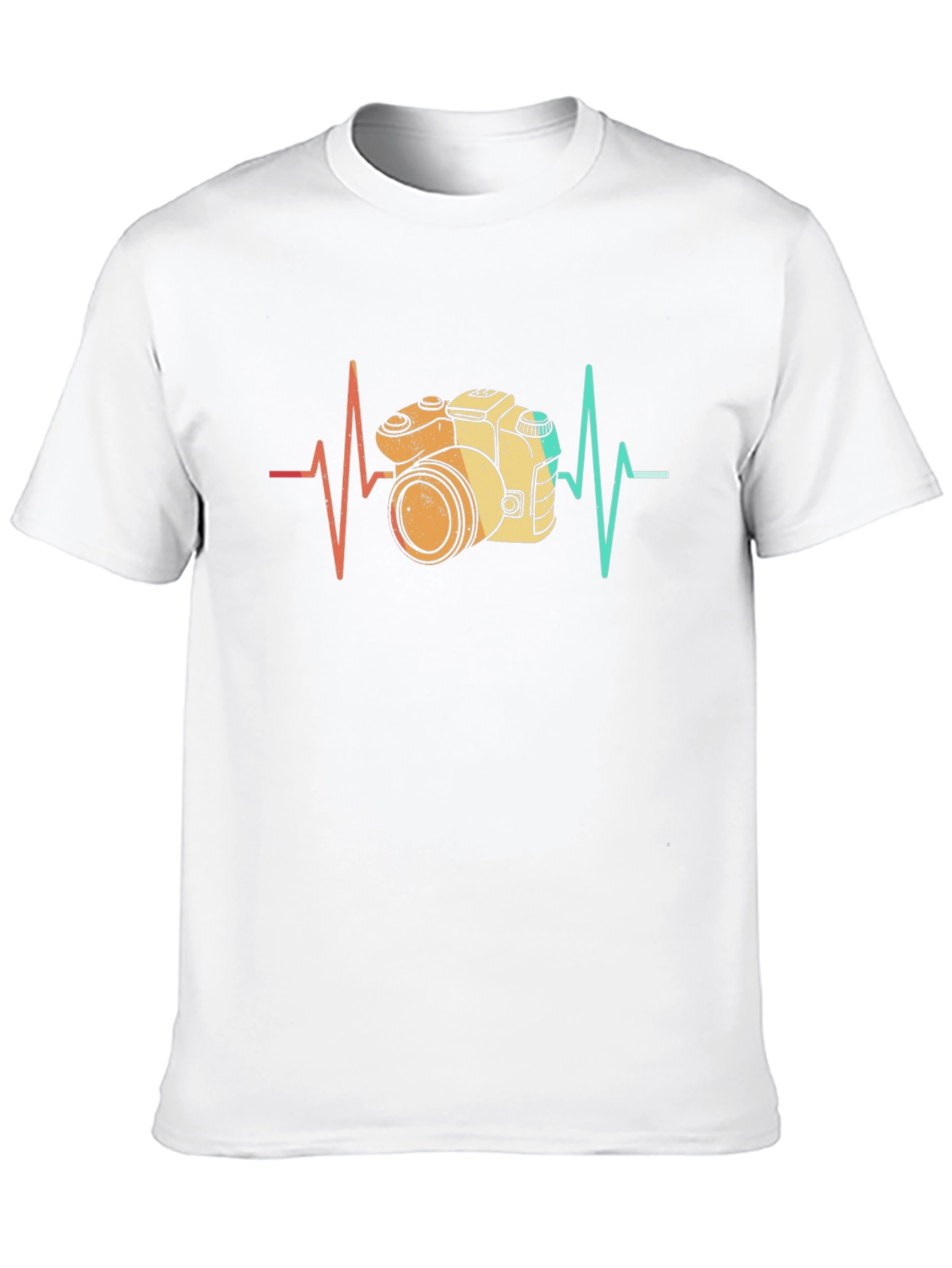Photographer Heartbeat Graphic T-Shirt