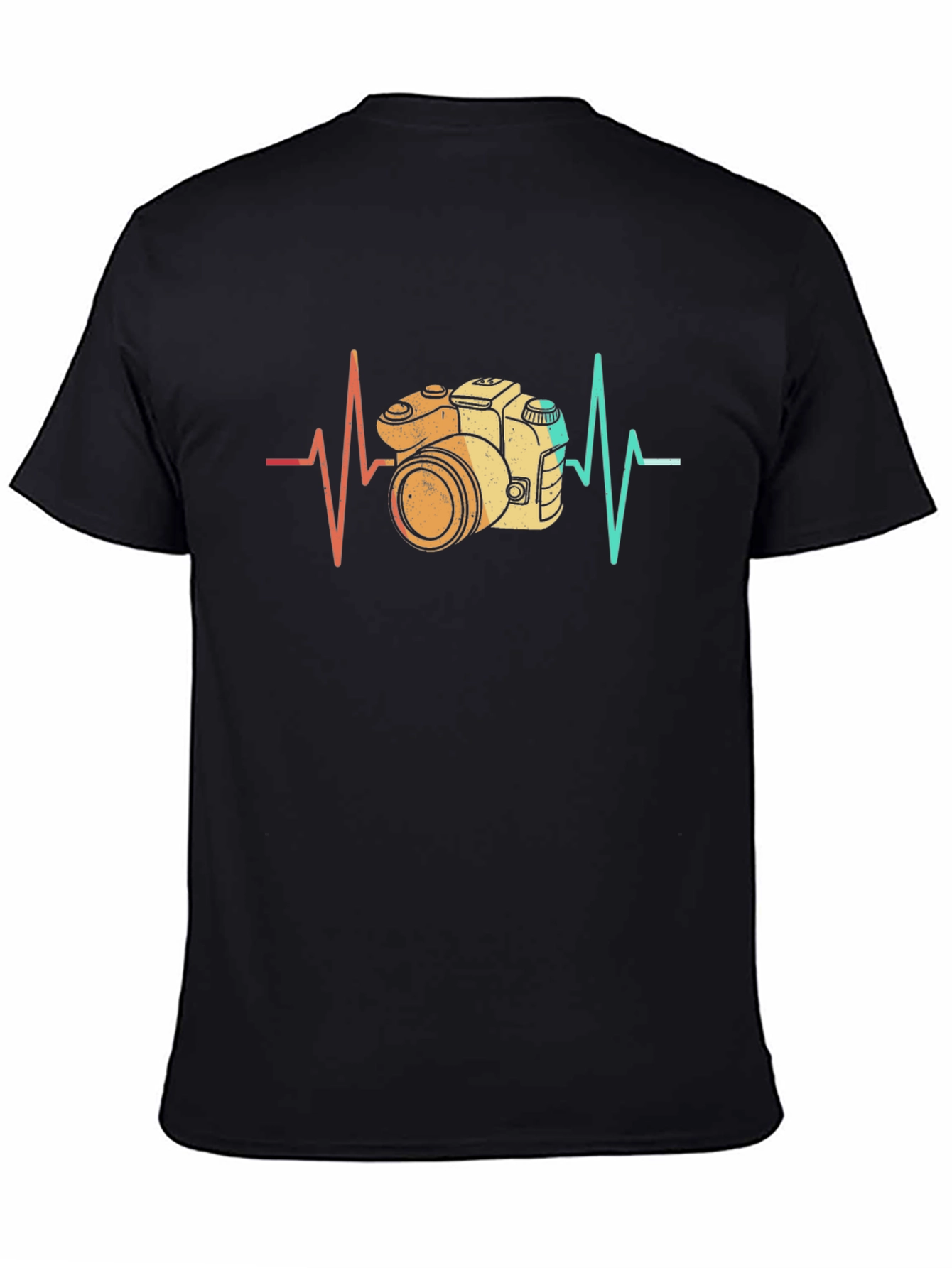 Photographer Heartbeat Graphic T-Shirt