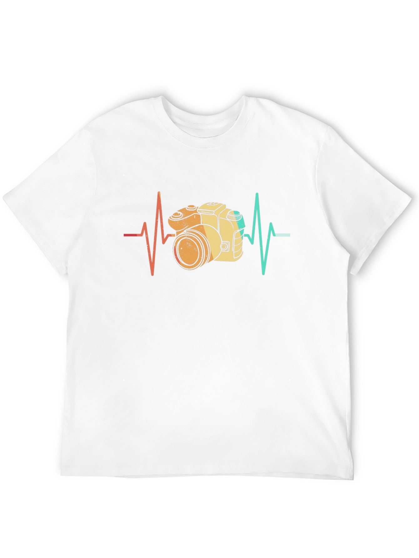 Photographer Heartbeat Graphic T-Shirt
