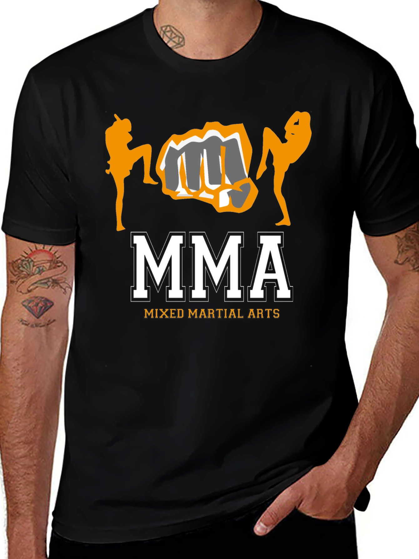 MMA Mixed Martial Arts Graphic Tee