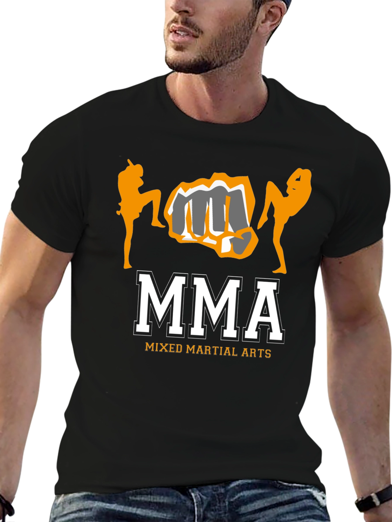 MMA Mixed Martial Arts Graphic Tee