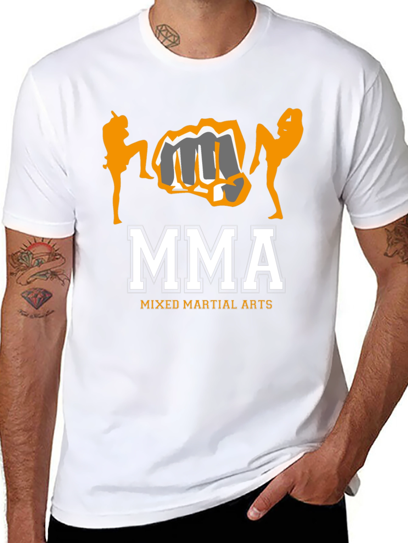 MMA Mixed Martial Arts Graphic Tee